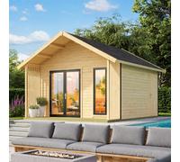 Norland Murano 1 - 3.9M X 4.1M - 44mm Wall Logs