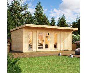 Norland Sicily 2 - 5.75M X 3.50M - 44mm Wall Logs