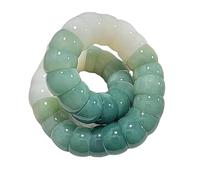 NORLSO Natural Bodhi Seed Bracelets for Women Men Anxiety Fidget Bracelets Protection Healing Bodhi Seeds Fidget Bracelet Stress Relief Idea Gift for Adults, L, Bodhi, no gemstone