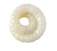 NORLSO Natural Bodhi Seed Bracelets for Women Men Anxiety Fidget Bracelets Protection Healing Bodhi Seeds Fidget Bracelet Stress Relief Idea Gift for Adults, L, Bodhi, no gemstone