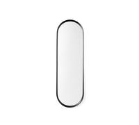 Norm Wall Mirror Oval Black