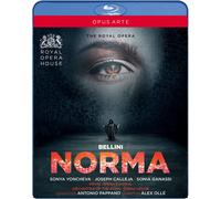 Norma: Royal Opera House (Pappano) Blu-Ray (2017) Alex Ollé cert E NEW