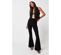 Norma Kamali Fishtail Trousers at Free People in Black, Size: Medium - female