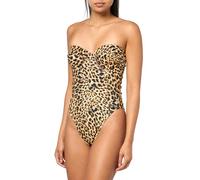 Norma Kamali womens Corset Mio, Cheetah Patch, XS