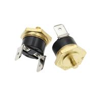 Normal Closed 10A 250V Temperature Switch Screw Cap KSD301 M4 1Pcs(M4 110C)