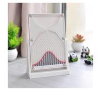 Normal Distribution Mathematical Model, Board Probability Demonstrator | Probability Teaching Demonstration with Curve, for Inspire Curiosity and Enhance Learning, for Physics Demonstration(White)