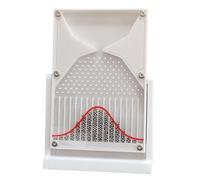 Normal Distribution Mathematical Model, Rotatable Galton Board with Red Curve, Inspire Curiosity and Enhance Learning, Probability Demonstration Model, for Educator and Student
