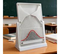 Normal Distribution Mathematical Model with Curve, Statistics Teaching Tool for Physics Lab to Inspire Curiosity and Enhance Learning