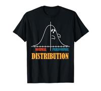 Normal Distribution Paranormal Distribution Ghost T-Shirt
