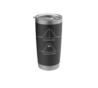 Normal Distribution, Paranormal Distribution Math Stainless Steel Insulated Tumbler