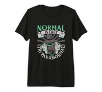 Normal is Easy - Try Paranormal - Paranormal Investigator Premium T-Shirt