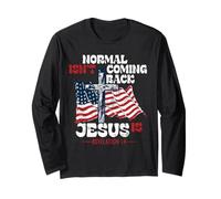 Normal is not Coming Back Jesus is Jesus is Coming Back Long Sleeve T-Shirt