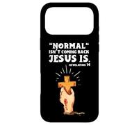 Normal Isn't Coming Back But Jesus Is Easter Case for iPhone 17 Pro Max