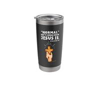 Normal Isn't Coming Back But Jesus is Easter Stainless Steel Insulated Tumbler