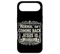 Normal Isn't Coming Back Jesus Is Book of Revelations Bible Case for iPhone Air
