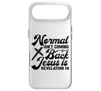 Normal Isn't Coming Back Jesus Is, Christian, Love in Faith Case for iPhone Air