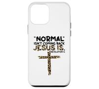 Normal Isn't Coming Back Jesus Is leopard Case for iPhone 12 mini