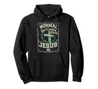 Normal Isn't Coming Back Jesus Is Religion Reveal Revelation Pullover Hoodie