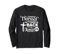 Normal Isn't Coming Back Jesus is Revelation 14 Long Sleeve T-Shirt