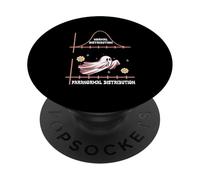 Normal Paranormal Distribution School Psychologist Halloween PopSockets Adhesive PopGrip