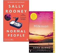 Normal People By Sally Rooney & Milkman By Anna Burns 2 Books Collection Set