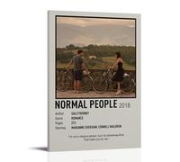 Normal People Poster Home Wall Decor Picture Print Poster for Bed Room 12x18inch(30x45cm) Frame-style