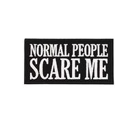 Normal People Scare Me Patch 9x4.5cm