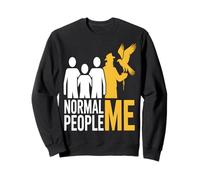 Normal People vs Me Falconry Hawk Sweatshirt
