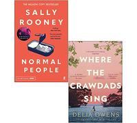 Normal People, Where the Crawdads Sing 2 Books Collection Set