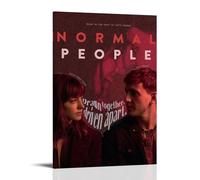 Normal PeoplePainting Art Poster Canvas Art Wall Decoration Home Bedroom Aesthetics Painter Living Deco Strong Wall Painting Room DecoratedFrame-style08x12inch(20x30cm)