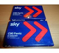 NORMAL POSITION IECI/TYPE 1 NORMAL BIAS 120 US EQ - SKY C90 FERRIC 90 MINUTES 2 X BLANK CASSETTES