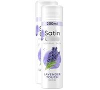 Normal Skin Lavender Touch Shaving Gel 200ml x Pack of 2 - Specially Formulated Shaving Gel Makes for Easy-peasy Hair Removal While Being Kind to Dry Skin