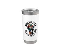 Normalize Black Wealth, African History Afro Heritage Stainless Steel Insulated Tumbler
