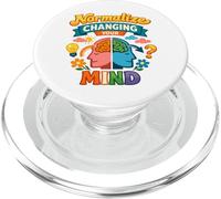 Normalize Changing Your Mind Funny Growth Mindset PopSockets PopGrip for MagSafe