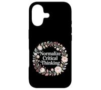 Normalize Critical Thinking Logic Thoughts Mindset - Case for iPhone 17