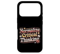 Normalize Critical Thinking Logic Thoughts Mindset - Case for iPhone 17 Pro