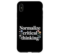 Normalize Critical Thinking Logic Thoughts Mindset - Case for iPhone XS Max