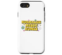 Normalize Messy Homes Retro Groovy Chaos Vibes Case for iPhone SE (2020) / 7/8