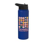 Normalize Minds of All Kinds Autism Support Stainless Steel Insulated Water Bottle