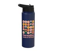 Normalize Minds of All Kinds Autism Support Stainless Steel Insulated Water Bottle