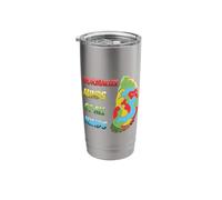 Normalize Minds of All Kinds Colorful Autism Awareness Stainless Steel Insulated Tumbler