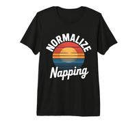 Normalize Napping Lazy Self-Care Sleep - Premium T-Shirt