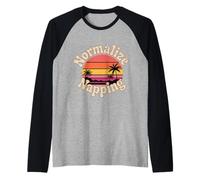Normalize Napping Lazy Self-Care Sleep |- Raglan Baseball Tee