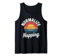 Normalize Napping Lazy Self-Care Sleep - Tank Top