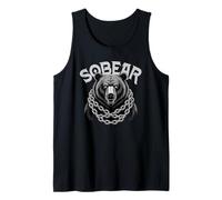 Normalize SOBEAR Bear Sobriety Girls AA Anniversary Drug Tank Top
