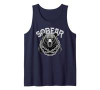 Normalize SOBEAR Bear Sobriety Sponsor AA Women Anniversary Tank Top