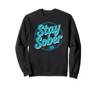 Normalize STAY SOBER Bruh Sobriety AA Mom NA Anniversary Sweatshirt