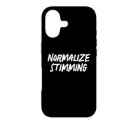 Normalize Stimming Autism Awareness Neurodiversity Quote Case for iPhone 17