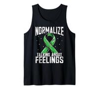 Normalize Talking About Feelings Mental Health Awareness Tank Top