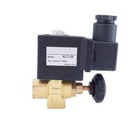 Normally Close Brass High Temperature Steam Solenoid Valve for Hot Water FKM G1/4" Adjustable Electric Valve(DC12V)